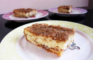 Sour Cream Cinnamon Coffee Cake