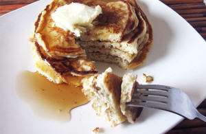 Buttermilk Panckes: These are so light and fluffy and are a family favorite.