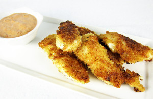 chicken tenders with chipotle sauce