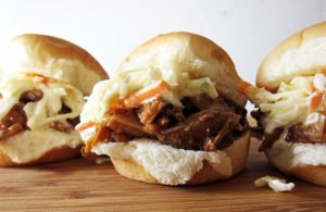 Crockpot Pulled Pork Sliders