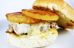 turkey teriyaki burger