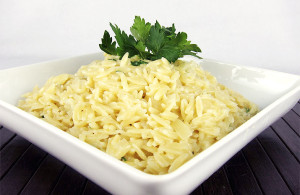 Parmesan Orzo | www.EatLaughPurr.com