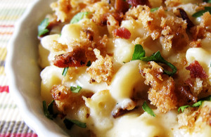 Macaroni Cheese with Bacon