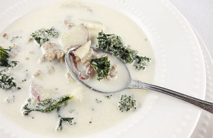 sausage potato kale soup