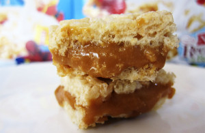 caramel rice kris pies
