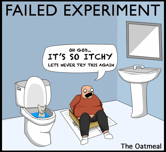 Failed Experiment Comic from The Oatmeal