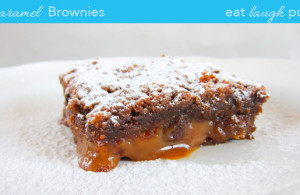 caramel brownies