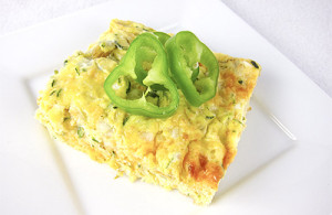 Zucchini and Green Chile Breakfast Casserole
