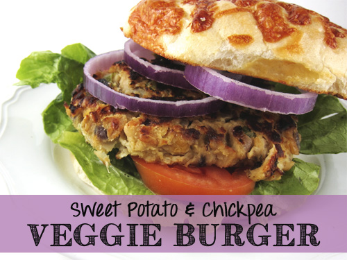 sweet potato veggie burger