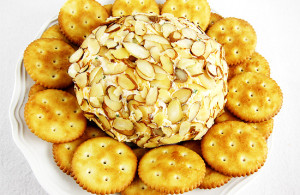 three cheese ball