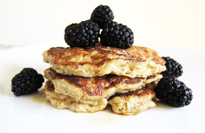 buttermilk oat pancakes
