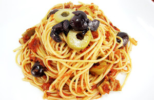 pasta puttanesca