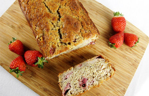 strawberry banana bread