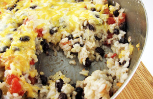 southwest rice and beans