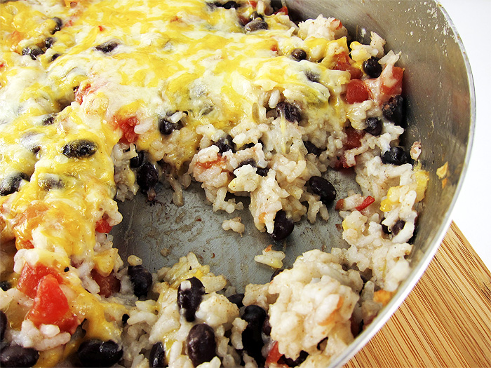 southwest rice and beans