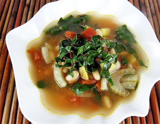 winter minestrone soup