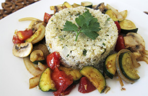 Lemon Herb Quinoa | www.EatLaughPurr.com