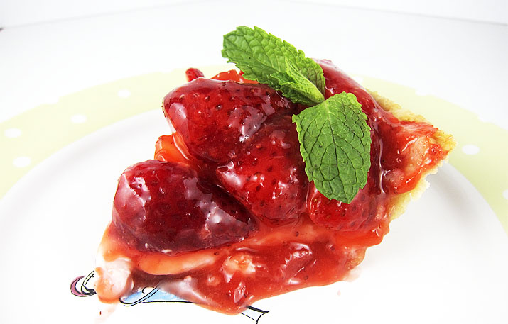 Strawberry Cream Pie