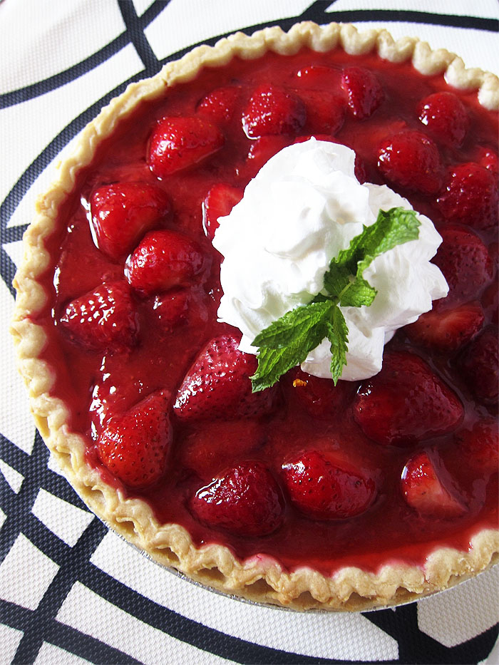 Strawberry Cream Pie