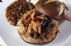 Hard Cider Pulled Pork Sandwiches