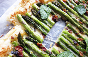 Asparagus Tart with Bacon