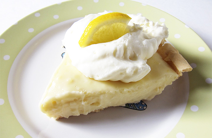 Lemon Sour Cream Pie