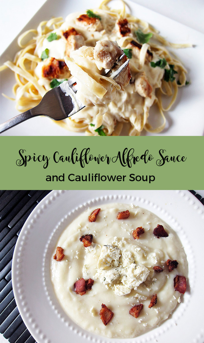 Spicy Garlic Cauliflower Alfredo Sauce