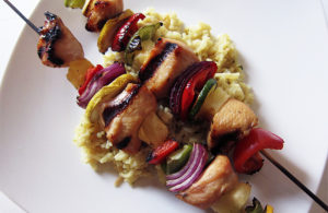 Chicken Pineapple Skewers