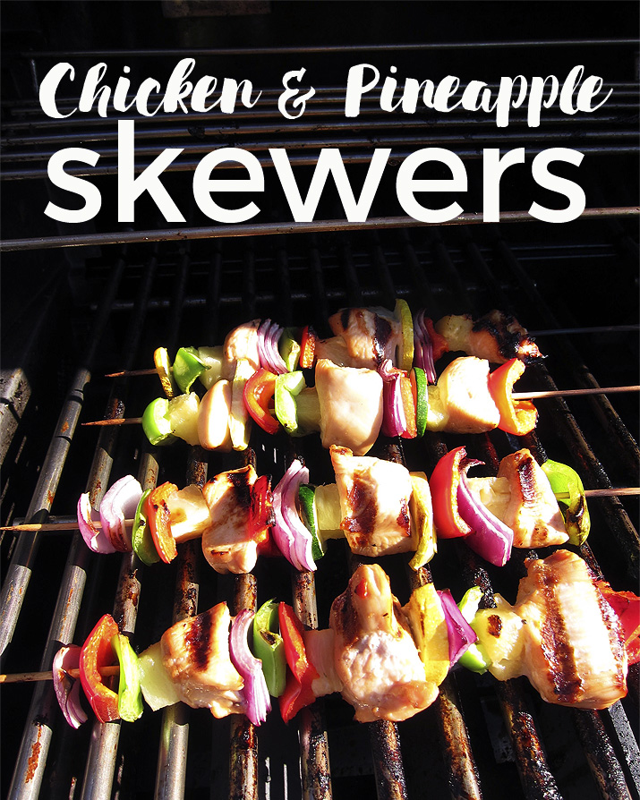 Chicken Pineapple Skewers