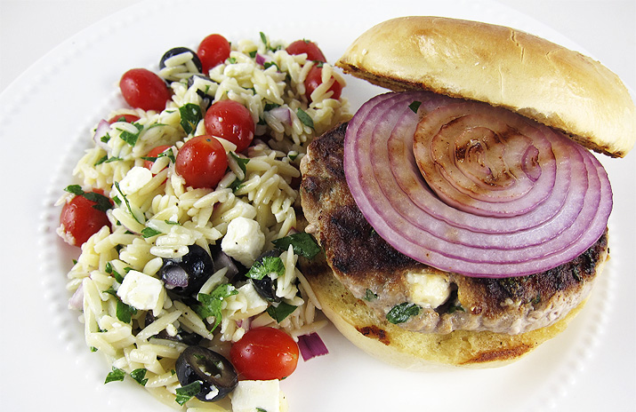 Turkey Feta Burger