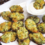 Baked Cheesy Zucchini Tots