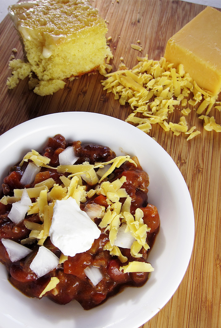 Crockpot Chili - A delicious and easy chili with a special and unusual ingredient.