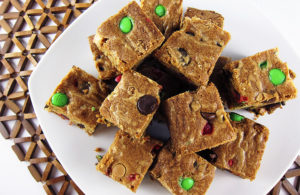 Chocolate Candy Cookie Bars