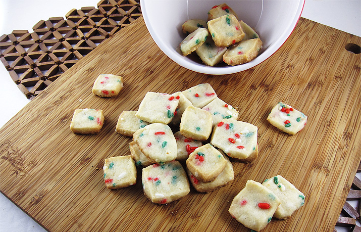 Shortbread Cookie Bites